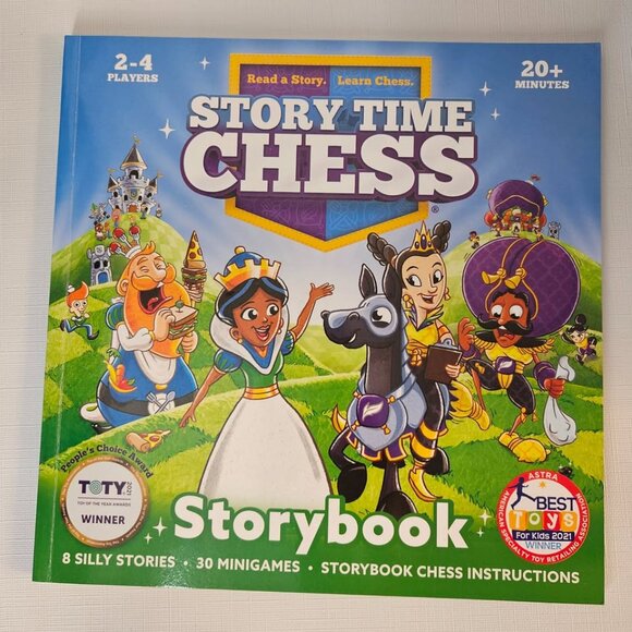 Story Time Chess Educational Game - Two In One Board Big Box - 100% Complete - Picture 7 of 7